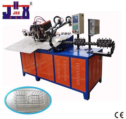 60HZ خودکار سیم خم دستگاه CNC دستگاه CE برای قلاب قفسه