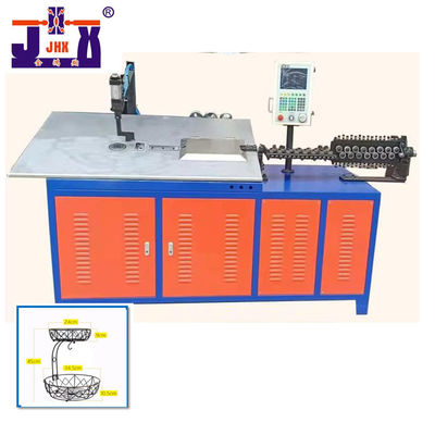 دستگاه خم کن سیم دوبعدی 2 میلی متری CNC 50 هرتز 80 متر در دقیقه برای تشکیل آبی میوه آهنی